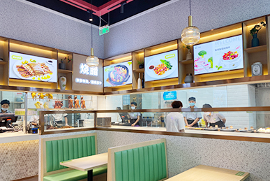 深圳羅湖匯鈺二食堂商務現(xiàn)炒+自選快餐簡餐品牌形象設計